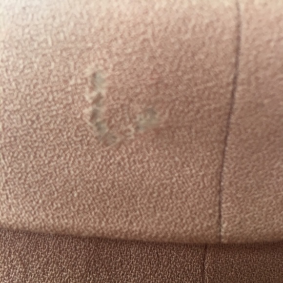 Bebe wool crop Barbie blush pink blazer button down - Picture 10 of 12